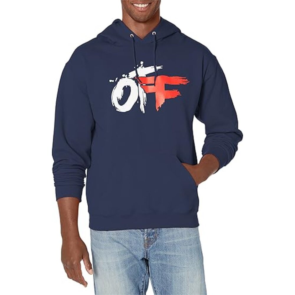 New OTFxFaze unisex-adult Logo Hoodie Size Large